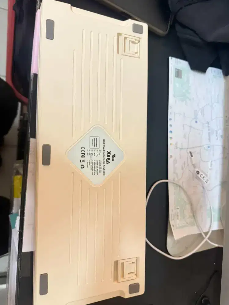 Keyboard Vortexseries Xera87 brown theme