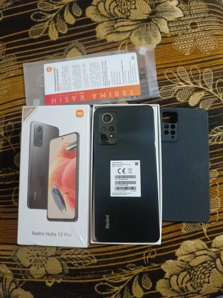 Redminote 12 pro 4G 8/256 BNOB ( Brand new out box )