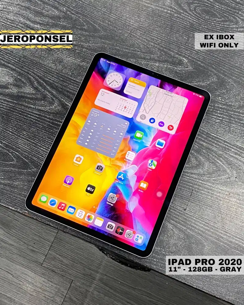 IPAD PRO 2020 128GB EX IBOX MURAH GARANSI ORIGINAL