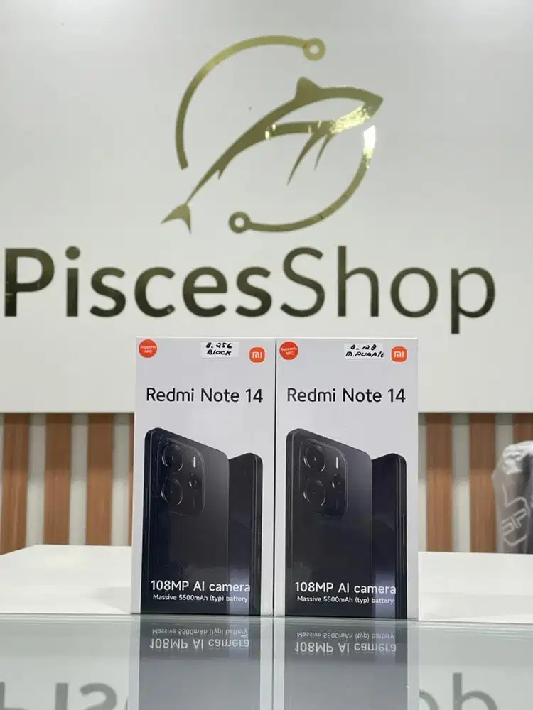 REDMI NOTE 14 RAM 8/256 NEW SEGEL RESMI XIAOMI