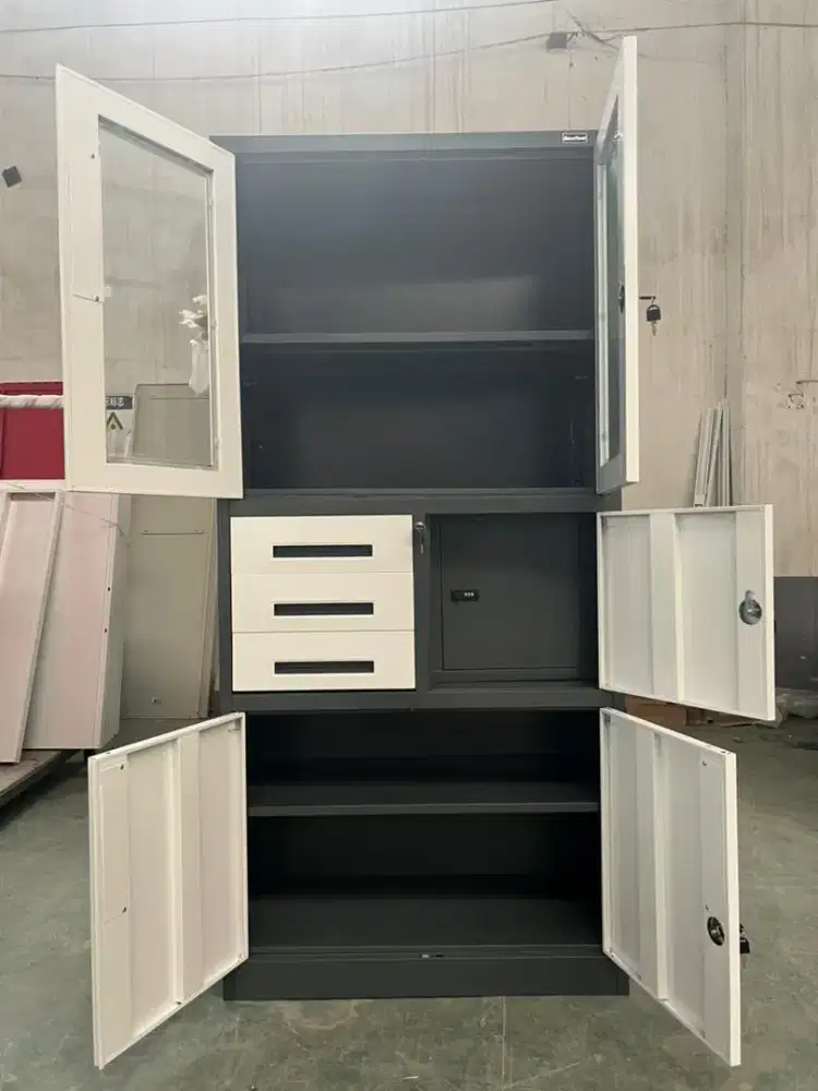 Lemari Besi Arsip Brankas Baru Free Ongkir Pasang