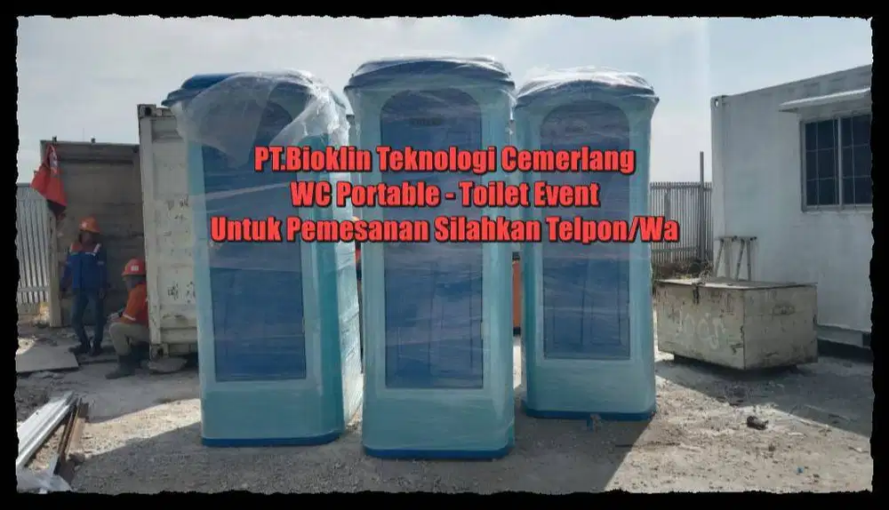 Toilet Event-Toilet Modern-Toilet Portable-Toilet Outdoor -Ready Stock