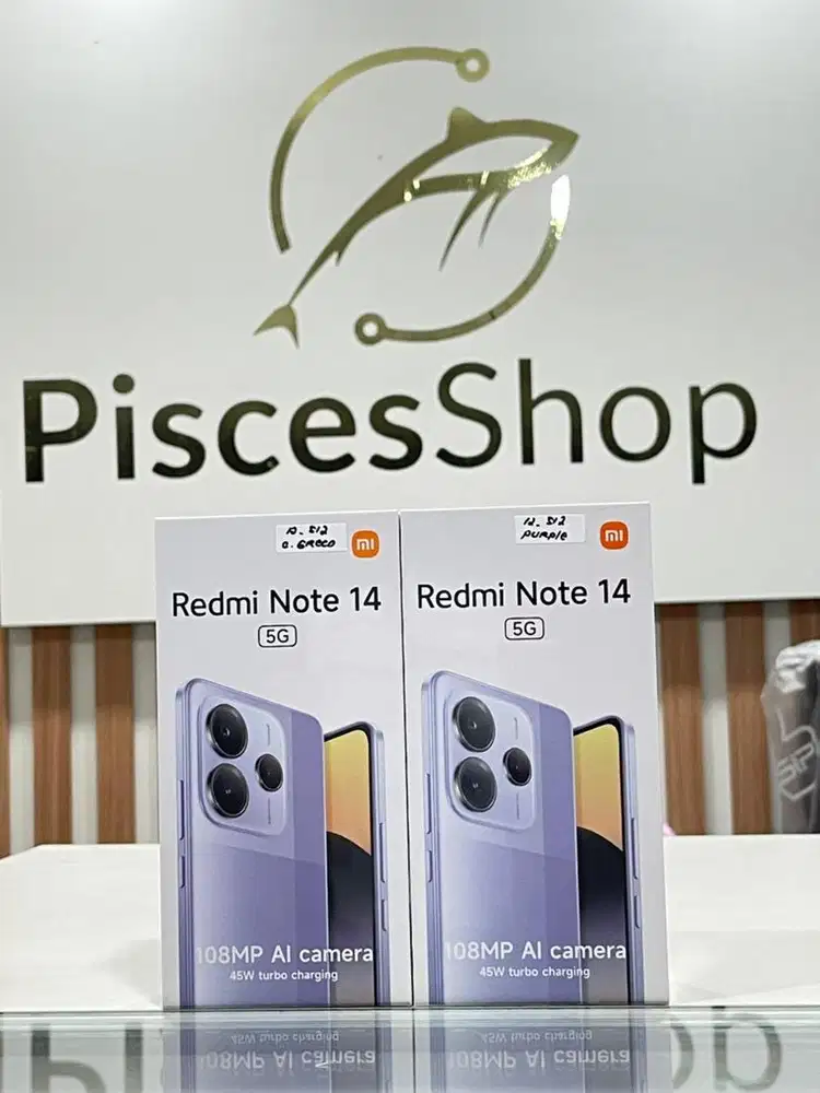 PROMO REDMI NOTE 14 5G RAM 8/256 NEW SEGEL XIAOMI