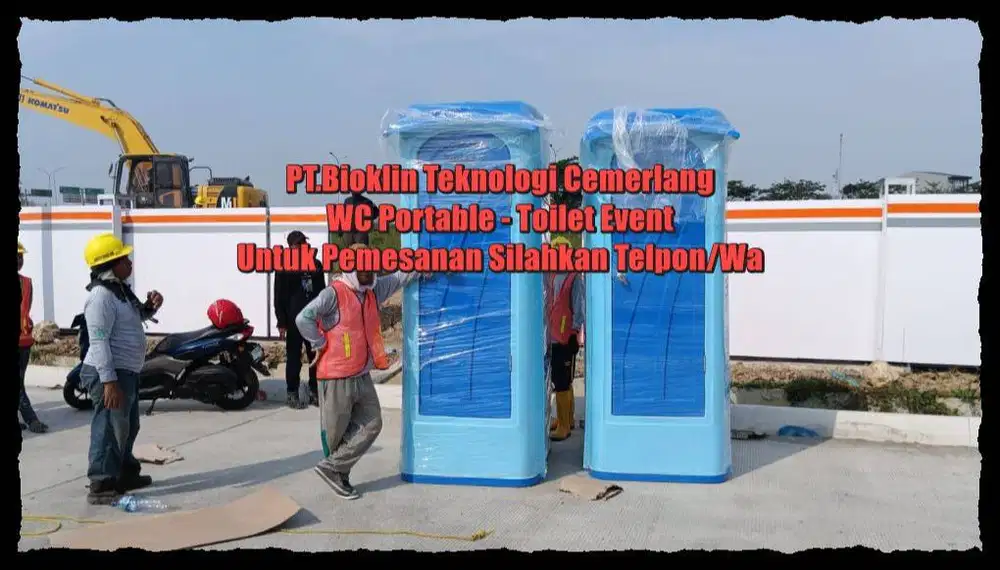 Toilet Proyek,Wc portable ,Toilet Umum Toilet Outdoor, Toilet Portable