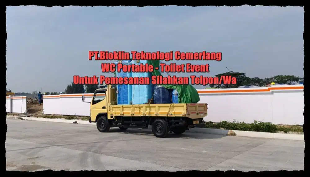 Toilet Proyek- Toilet Umum- Toilet Outdoor- Toilet Portable- Terjangka