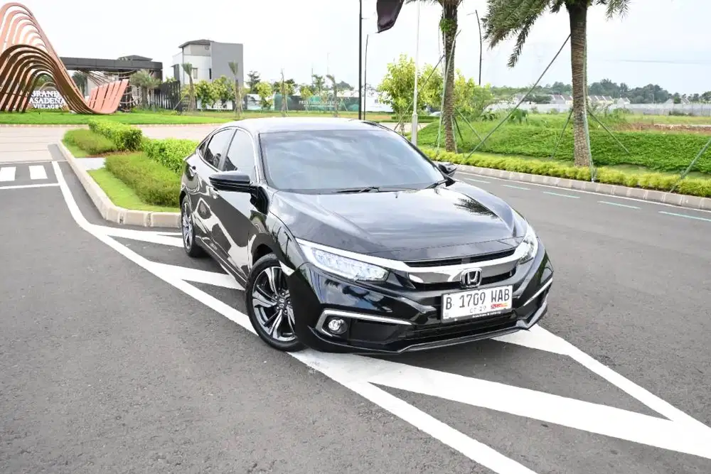 (TDP2jtan) Honda Civic Turbo Sedan ES 1.5 CVT 2019 Black