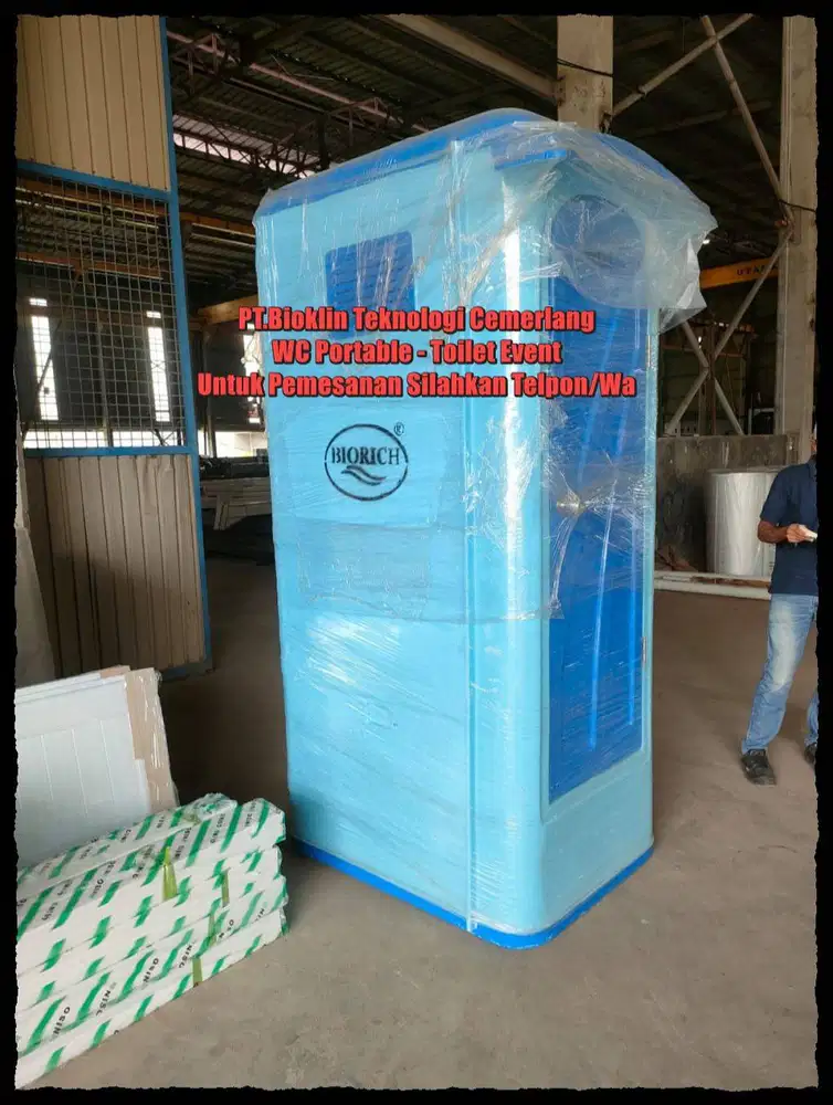 READY PABRIK !! Toilet Outdoor, WC Portable, Toilet Modern Mudah Dipin