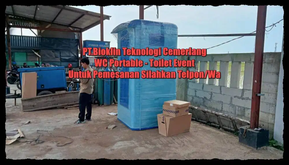WC Portable, Toilet Modern, Toilet Portable Closet Jongkok/ Duduk Terj