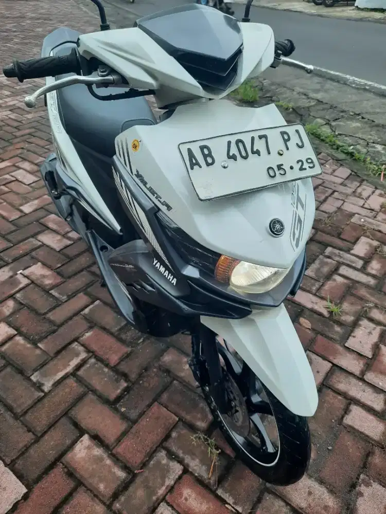 YAMAHA XEON GT 125 FI'14 PUTIH PLAT BANTUL PJK TELAT 1X MASIH ORISINIL
