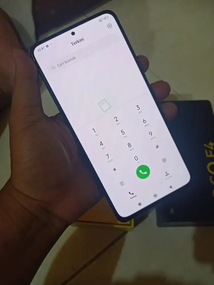 Poco F4 5G 8/256 fullset mlusss pmakaian aja, mnus garis tengah tpiss