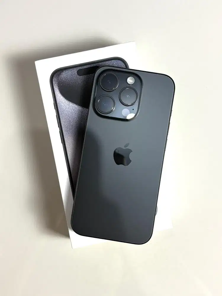 iPhone 15 Pro Black Titanium
