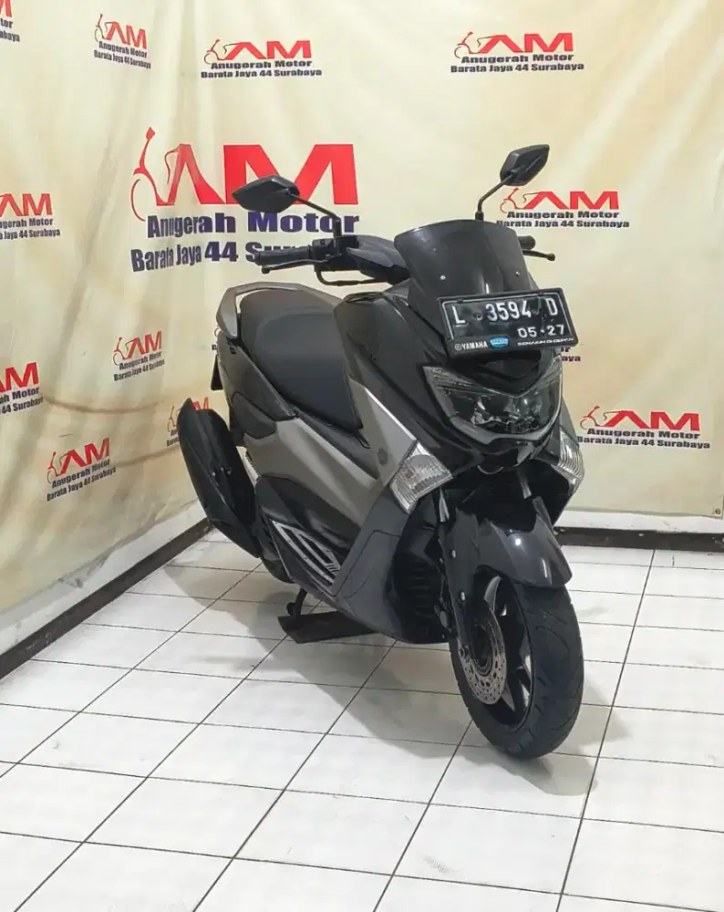 Siap pakai Yamaha NMAX 155 Tahun 2017 warna Hitam