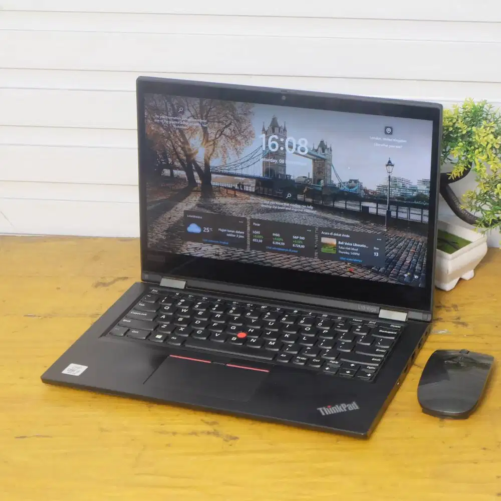 SLIM TOUCHSCREEN Laptop Lenovo Thinkpad L13 Yoga CORE I5 gen 10 RAM 8
