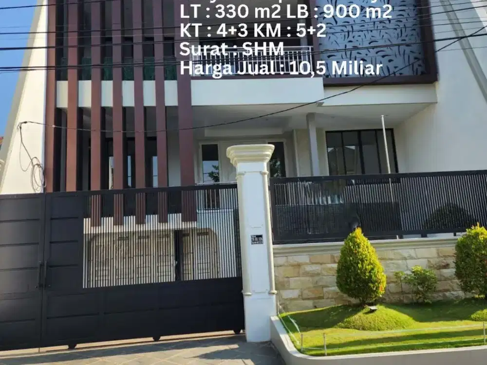 DIJUAL RUMAH BARU ARAYA TAHAP I MINIMALIS MODERN 900M2 SURABAYA TIMUR
