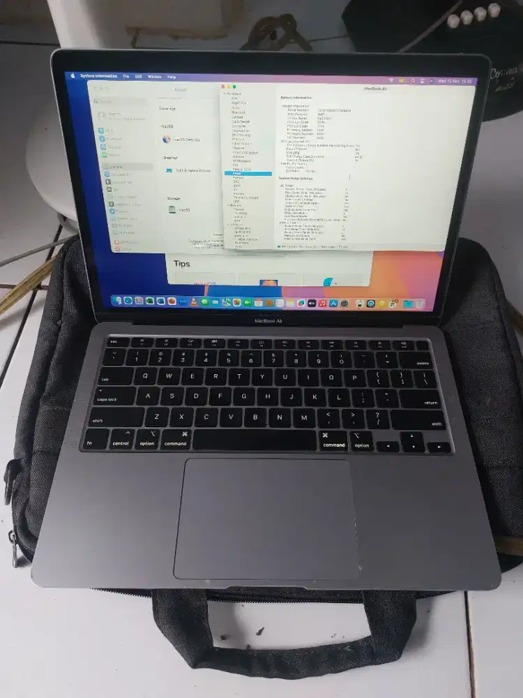 Macbook Air 2020 Core i3 Ram 8/128GB