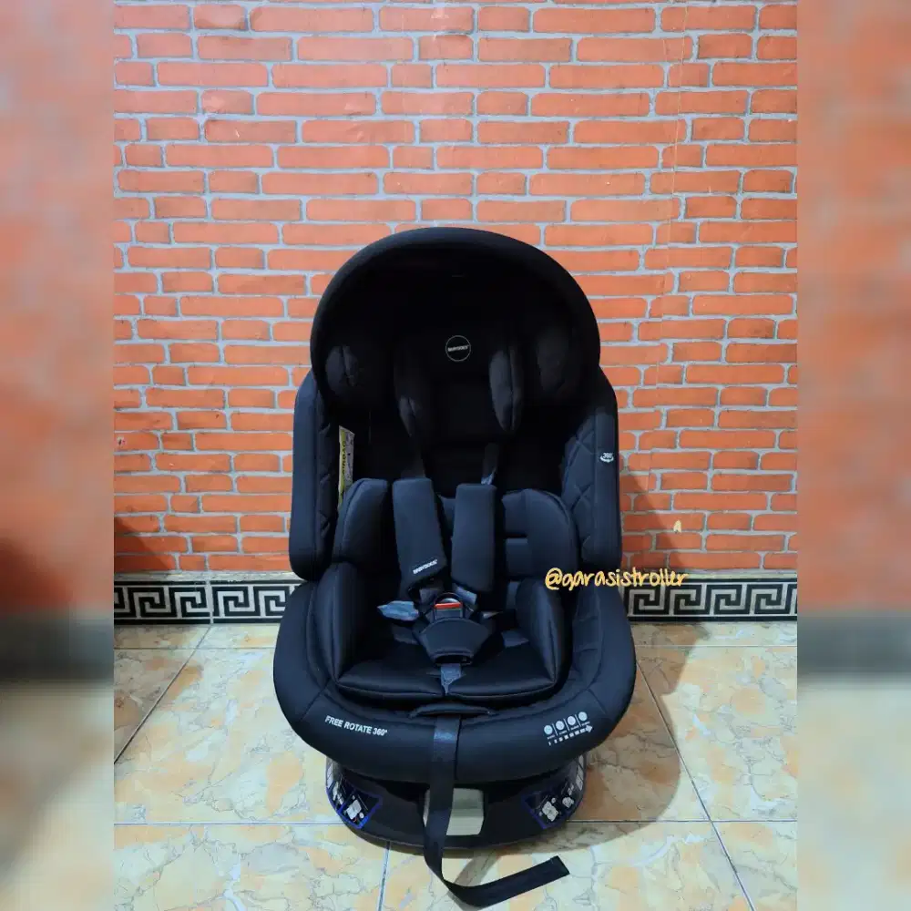 Car Seat Baby Does Free Rotate 360