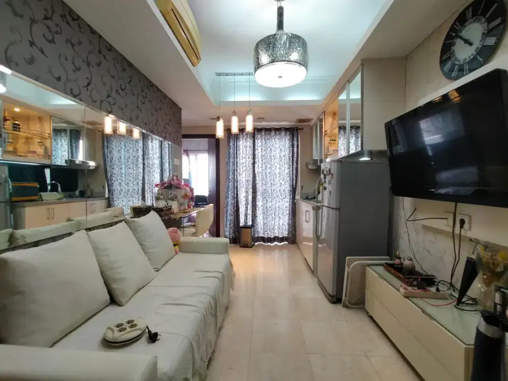 Sewa 2BR Royal Mediterania Garden Tanjung Duren Lokasi Strategis Dekat Mall, Kantor, Universitas