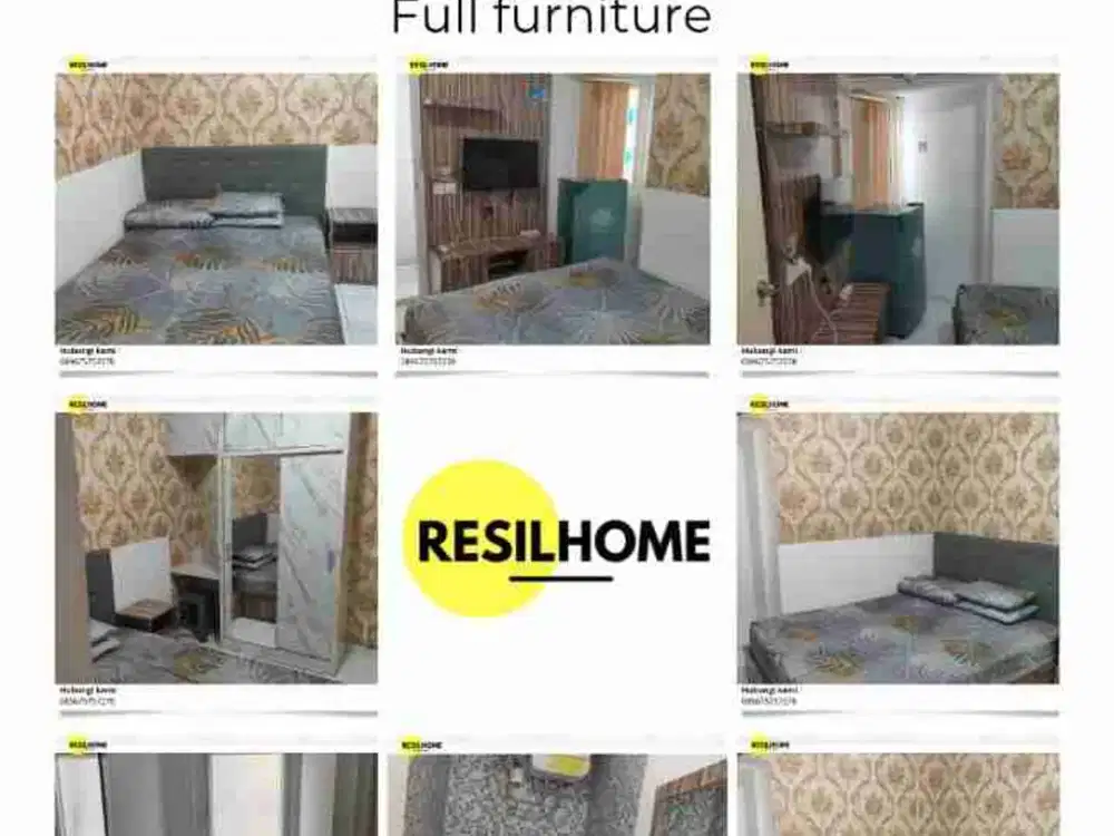 disewakan perbulan apartemen termurah aeropolis studio sebrang bandara Soekarno-Hatta Neglasari Tangerang Banten AR2 aeropolis residence 2 tower nunia inn