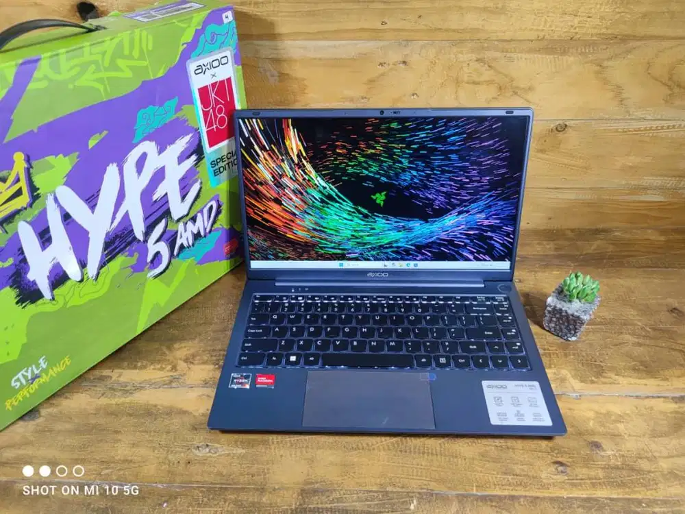 AXIOO Hype 5 X5 AMD Ryzen 5 7430U 16GB/256GB FHD IPS FULLSET GARANSI