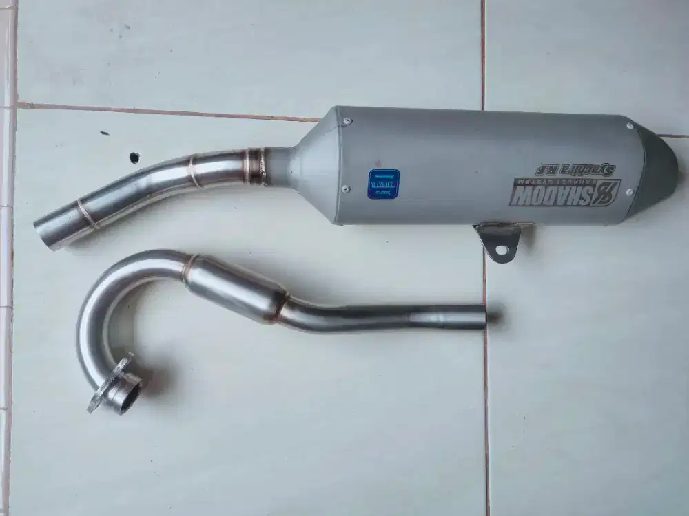 Knalpot crf150 shadow EXHAUST PURBALINGGA