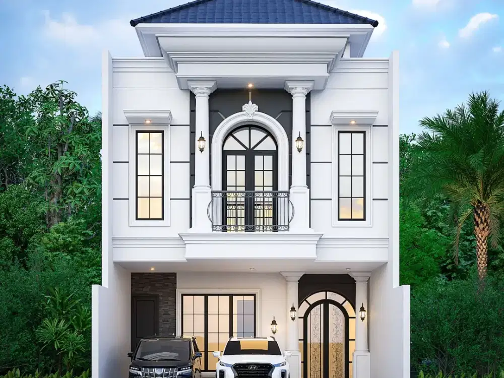 Jual Rumah Baru 2 Lantai American Classic Di BSD City (Stok 2 Unit)