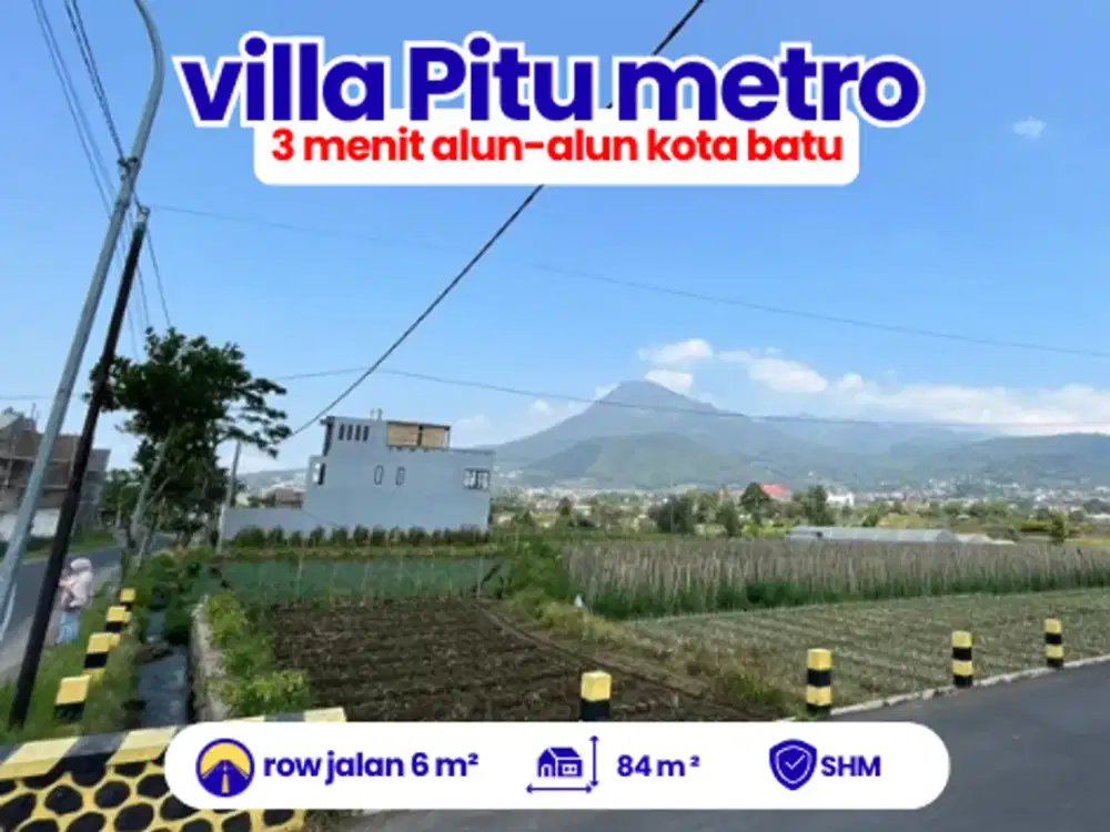 villa Pitu Metro menawarkan view mewah dan harga sewa tinggi