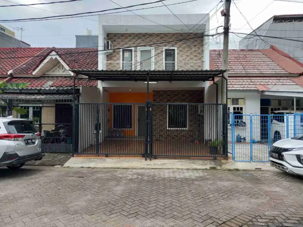 Dijual rumah 2 lt, hdp timur jalan luas citra garden 2