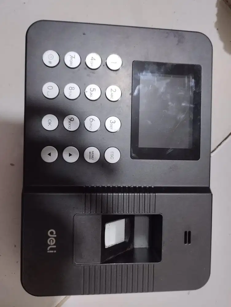 deli mesin absen finger print