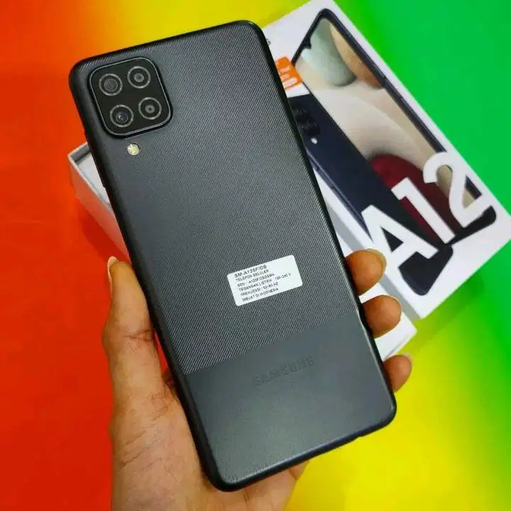 JUAL HP SAMSUNG A12 SECOND