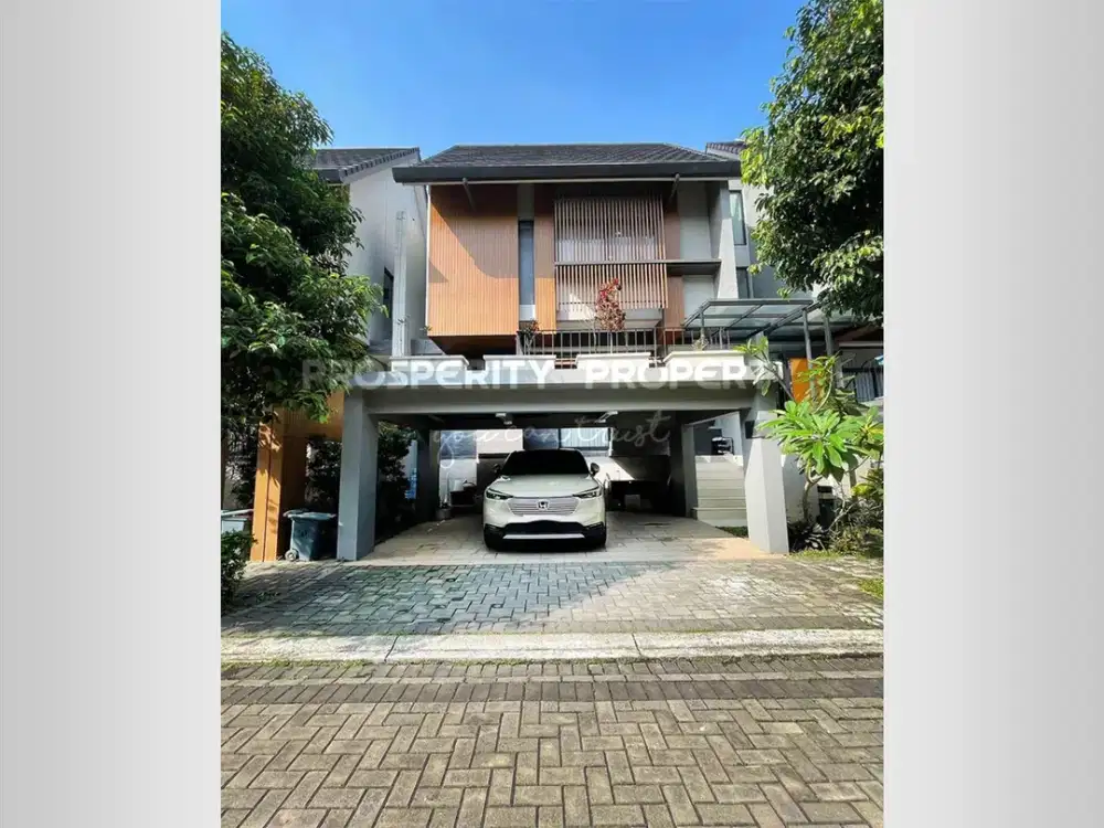 Rumah Siap Huni di Cluster Caelus Kawasan Greenwich Park BSD City Selangkah ke Gading Serpong Sangat Strategis Sudah Renovasi dan Full Furnish