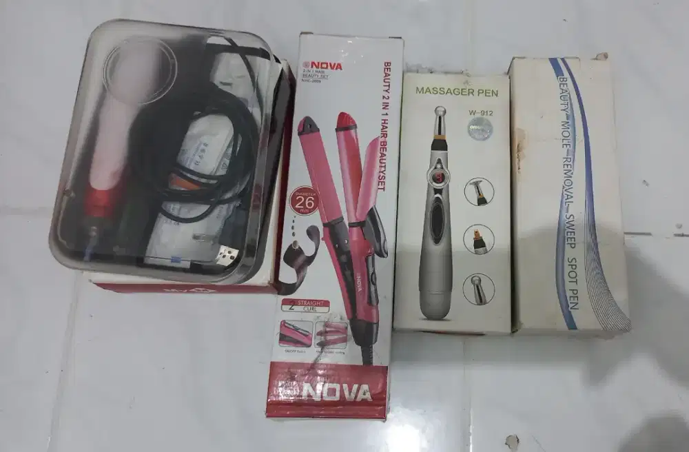 Catokan, Pijat, sulam bedak, Penghilang kutil