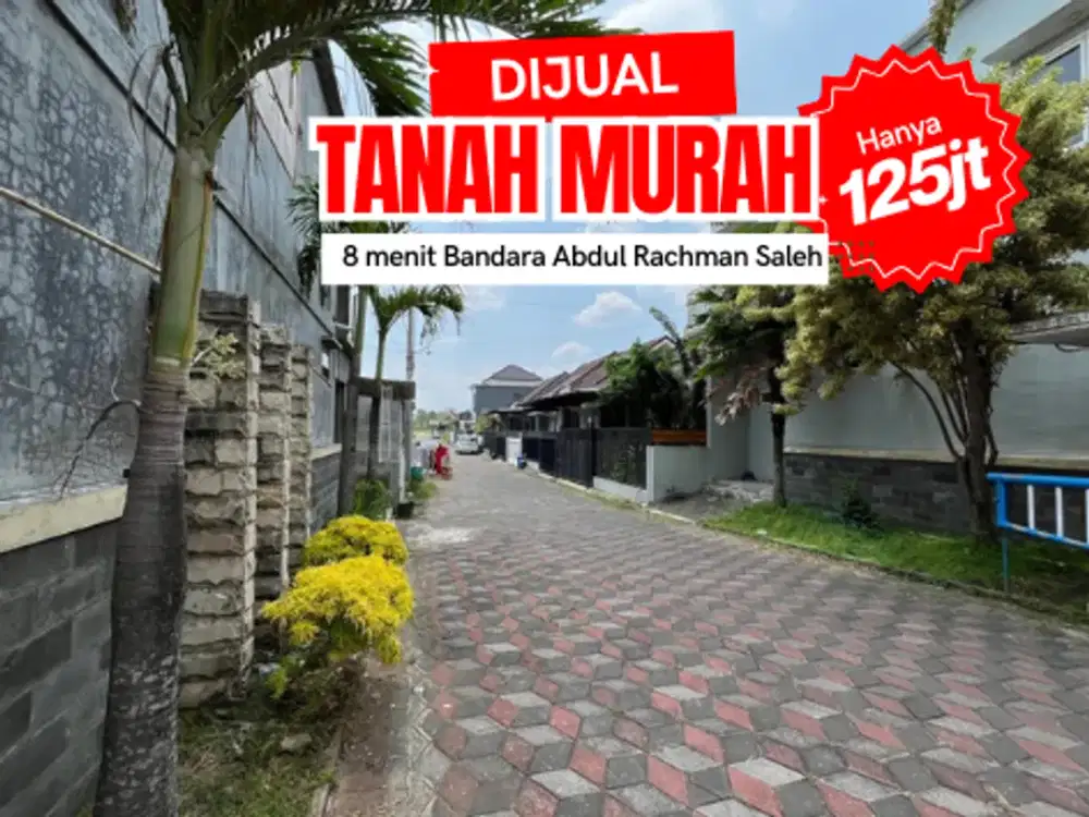 Tanah Kavling nyaman dan aman dekat ke toll singosari