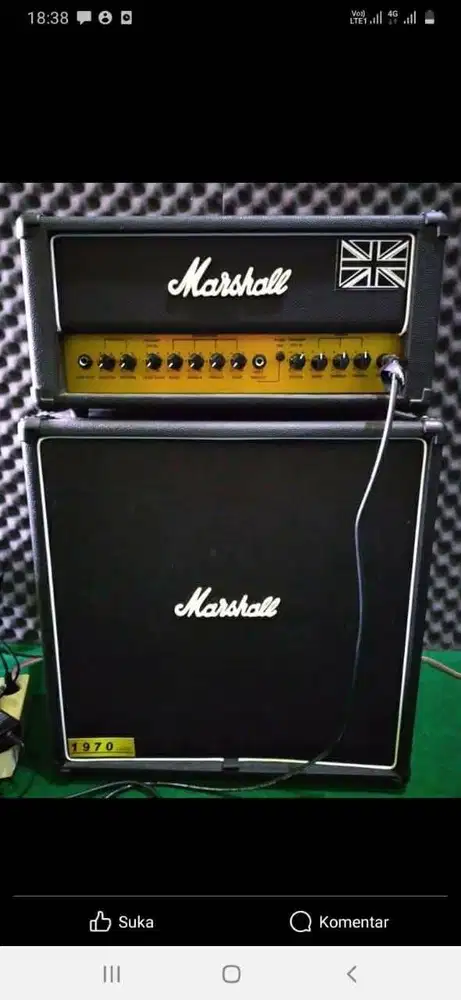 Ampli Bass Marshall 12 Inchi
