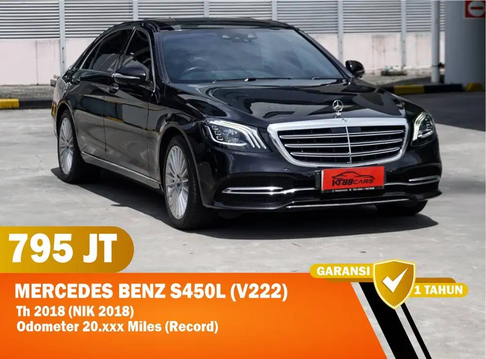 DP 50 jt (Bergaransi) - MERCEDES BENZ S450L (V222) 2018