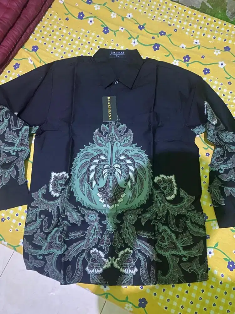 Di jual baju batik Lakhsana belum pernah pakai