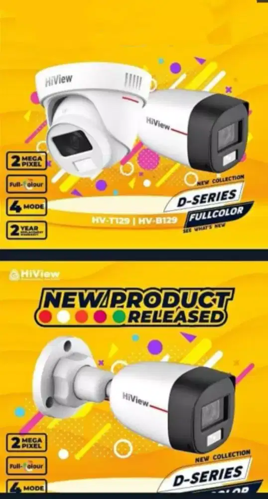 paket cctv hiview full color 2mp