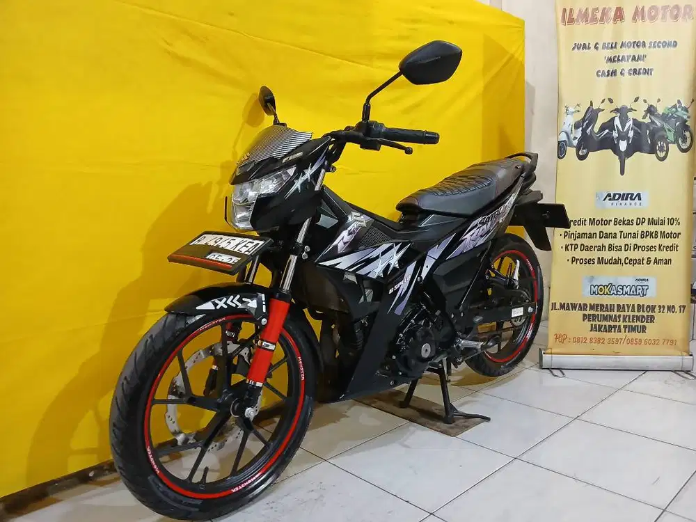 SUZUKI SATRIA F150 PREDATOR TAHUN 2017 CASH & CREDIT