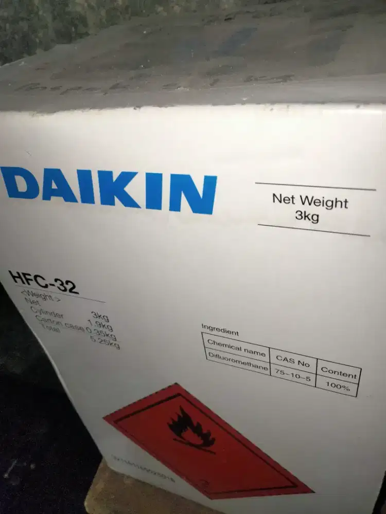Freon R32 Daikin 3 kg segel utuh