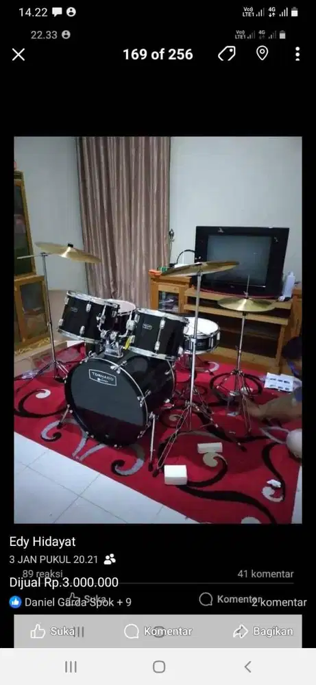 Drum Mapex Tornado