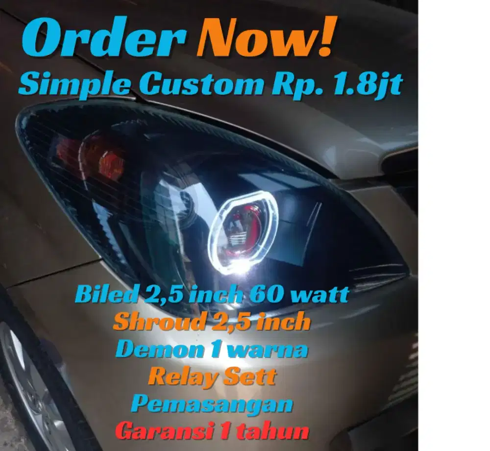 BILED HEADLAMP MOBIL