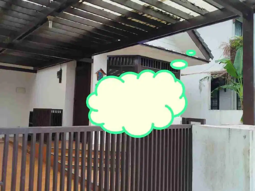 Rumah di jual bintaro Jaya sektor 2, bbs banjir, lokasi setrategis..