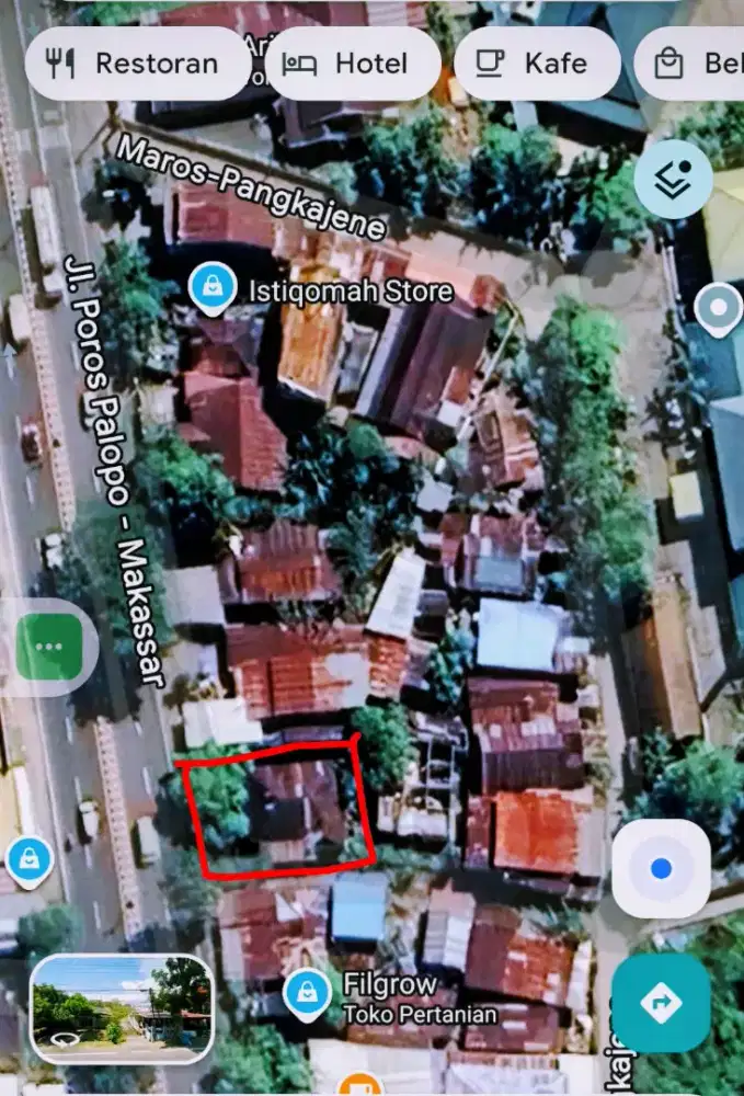 Dijual Tanah dan Rumah