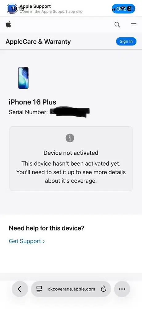 Iphone 16 plus 128GB