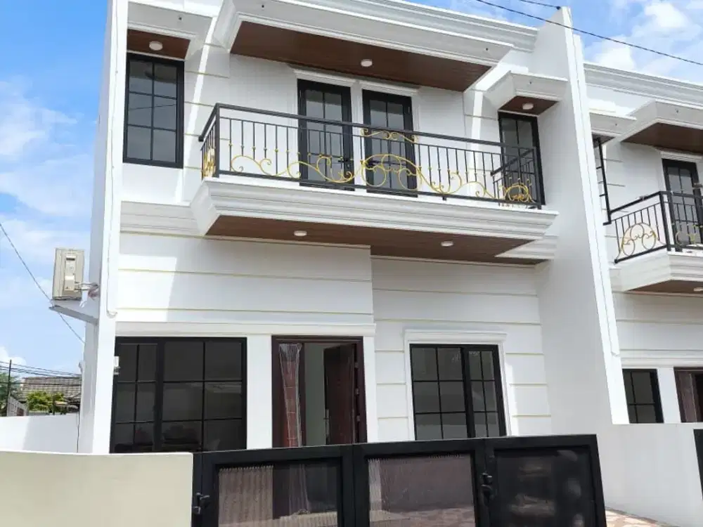 HUNIAN MEWAH SIAP HUNI 2 LANTAI BEBAS BANJIR DI JATIWARINGIN SHM