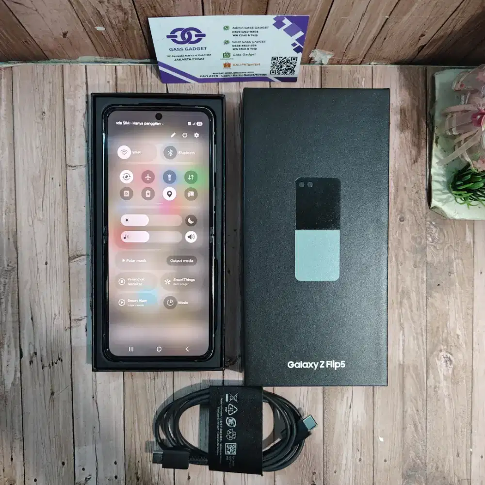 Samsung Z Flip 5 512 fullset lengkap