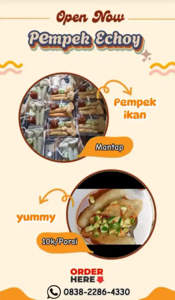 Pempek Ikan  Echoy yummy