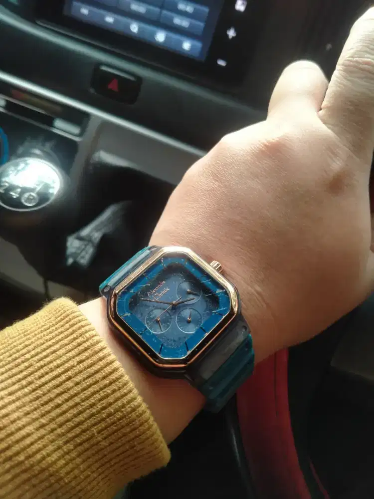 Alexandre Christie AC 2811 Rosegold Blue Original