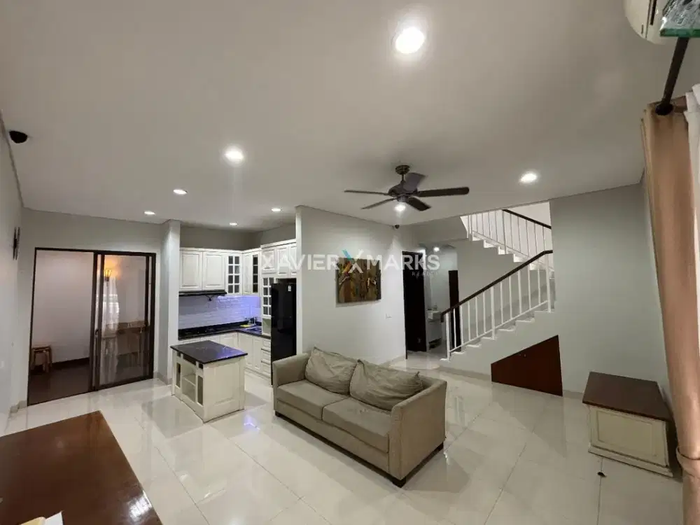 RUMAH FURNISHED INTERIOR CAKEP DI PRESTIGIA EMINENT BSD