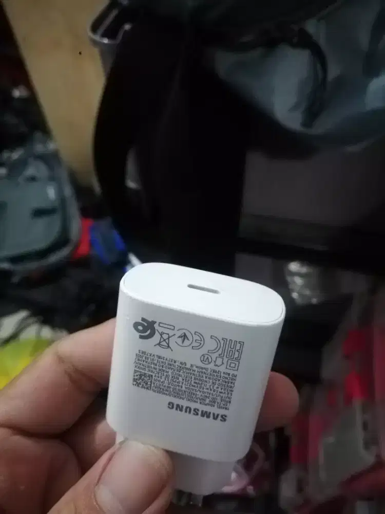 Batok travel adaptor kepala charger casan samsung 25 watt type C