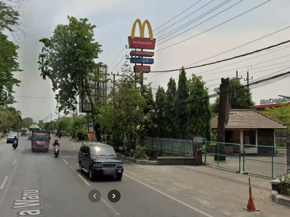 Tanah Komersial Strategis Raya Waru Cocok Untuk Segala Usaha